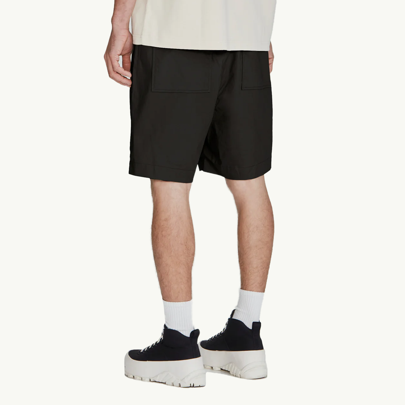 Cotton Walkshort - Black