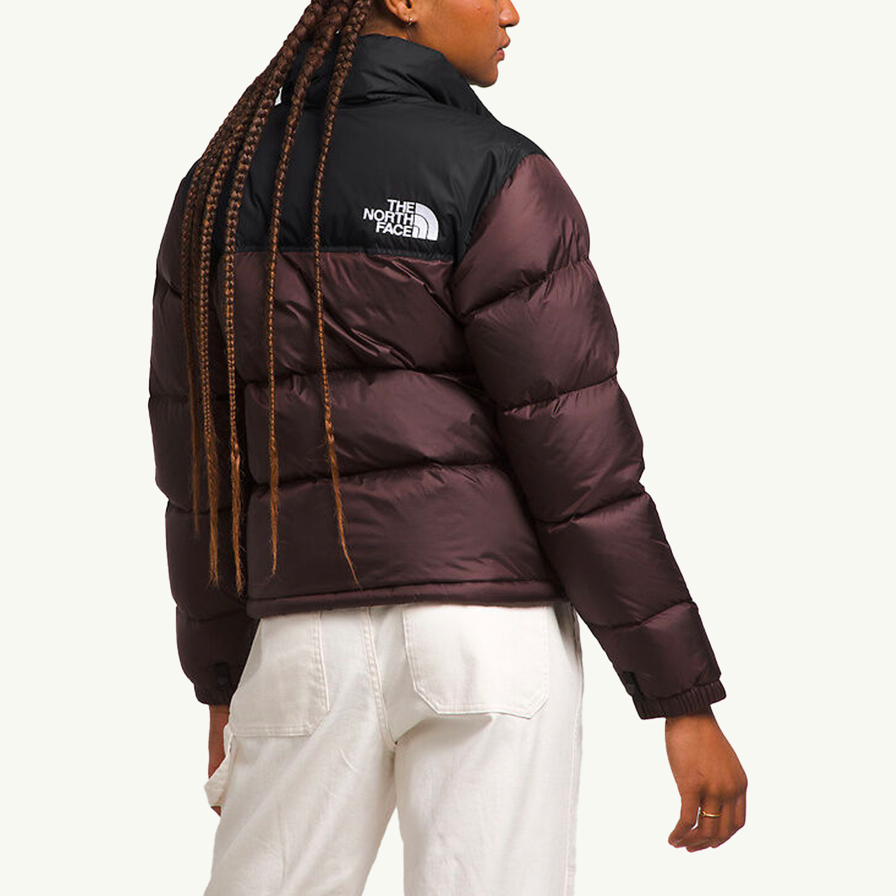 Women's 96 Retro Nuptse Jacket - Coal Brown