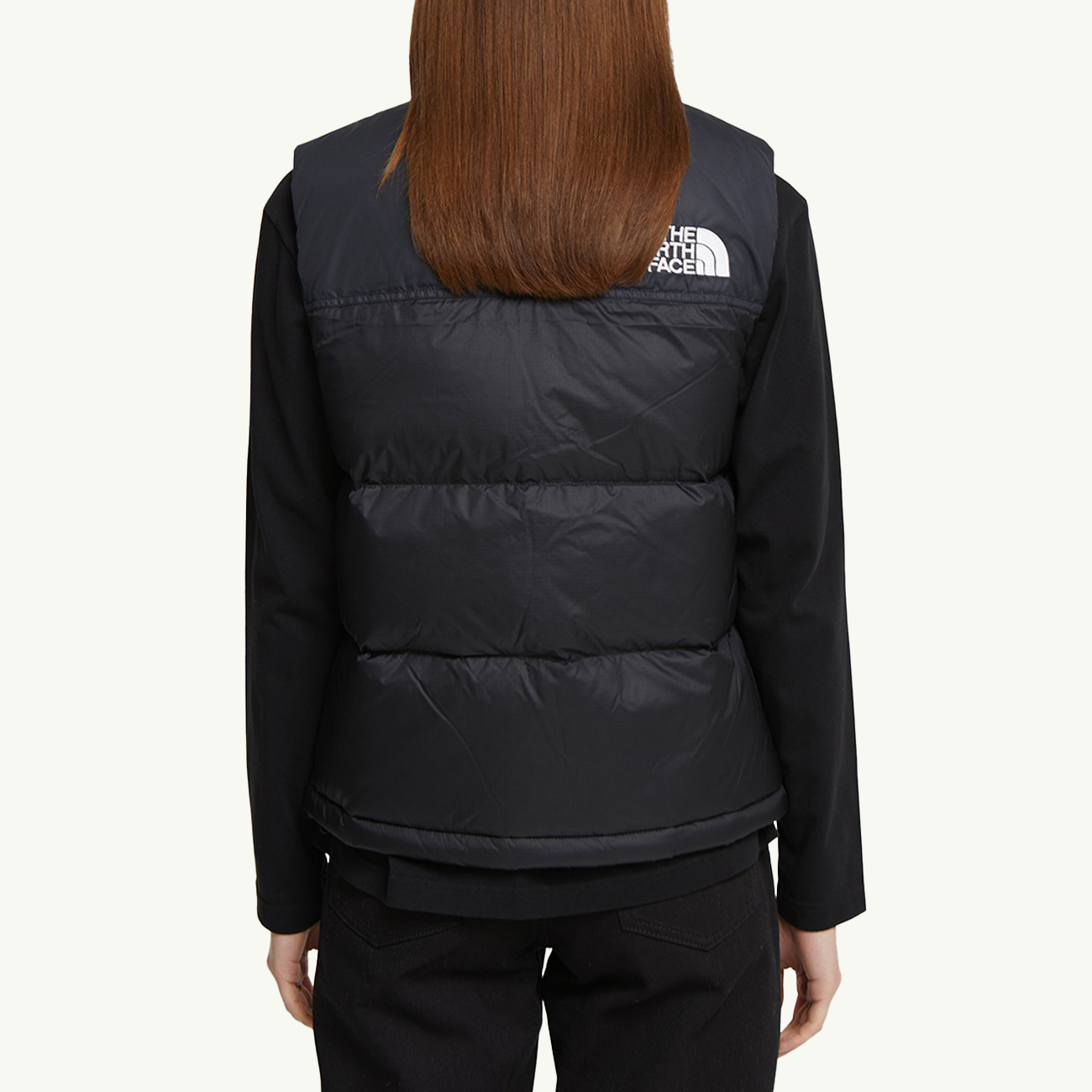 Area 51 Women s 96 Retro Nuptse Vest TNF Black