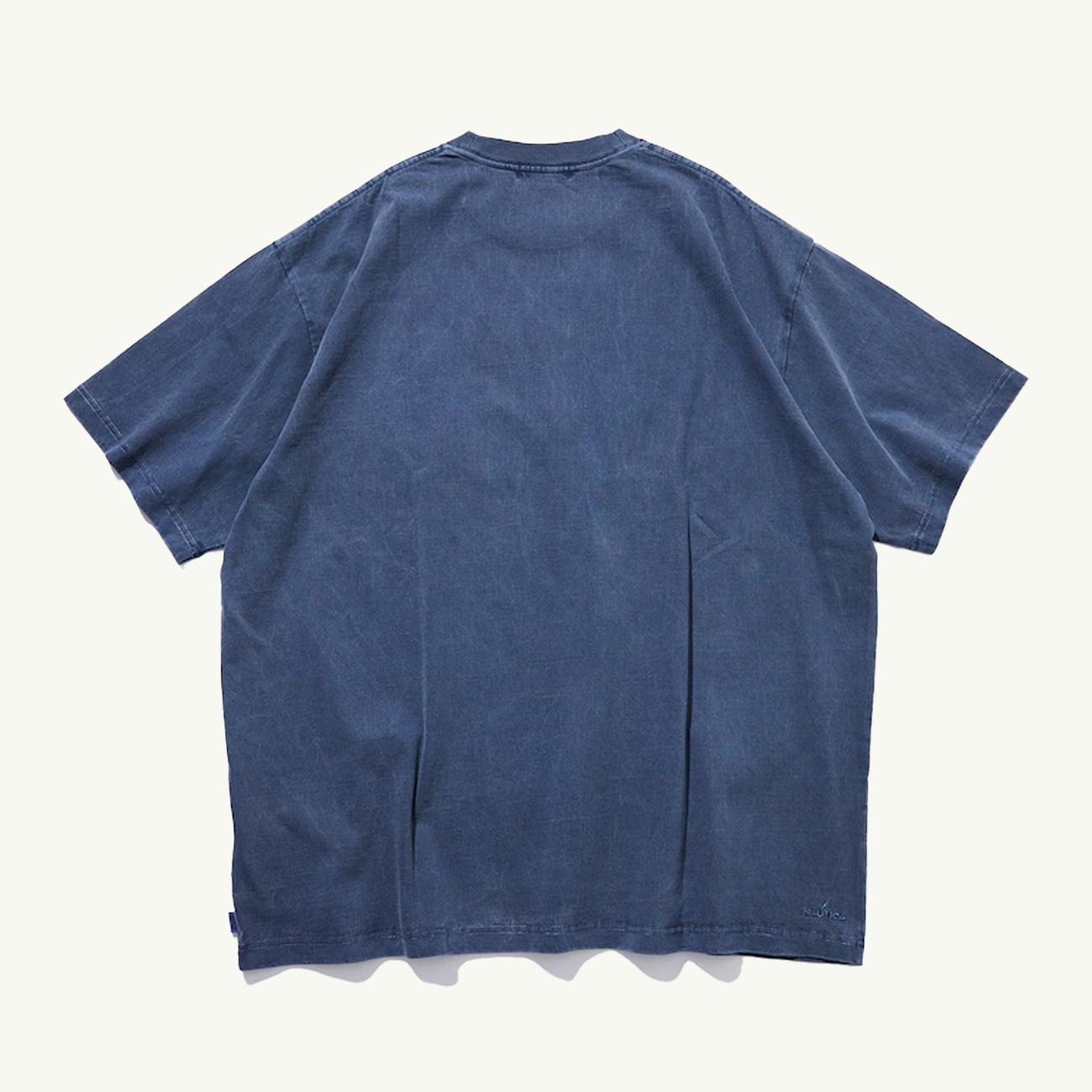 Garment Pigment Dyed Arch Logo Tee - Navy