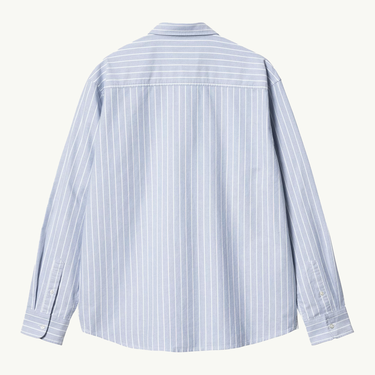 LS Dowlen Shirt - Dowlen Stripe/Bleach/White