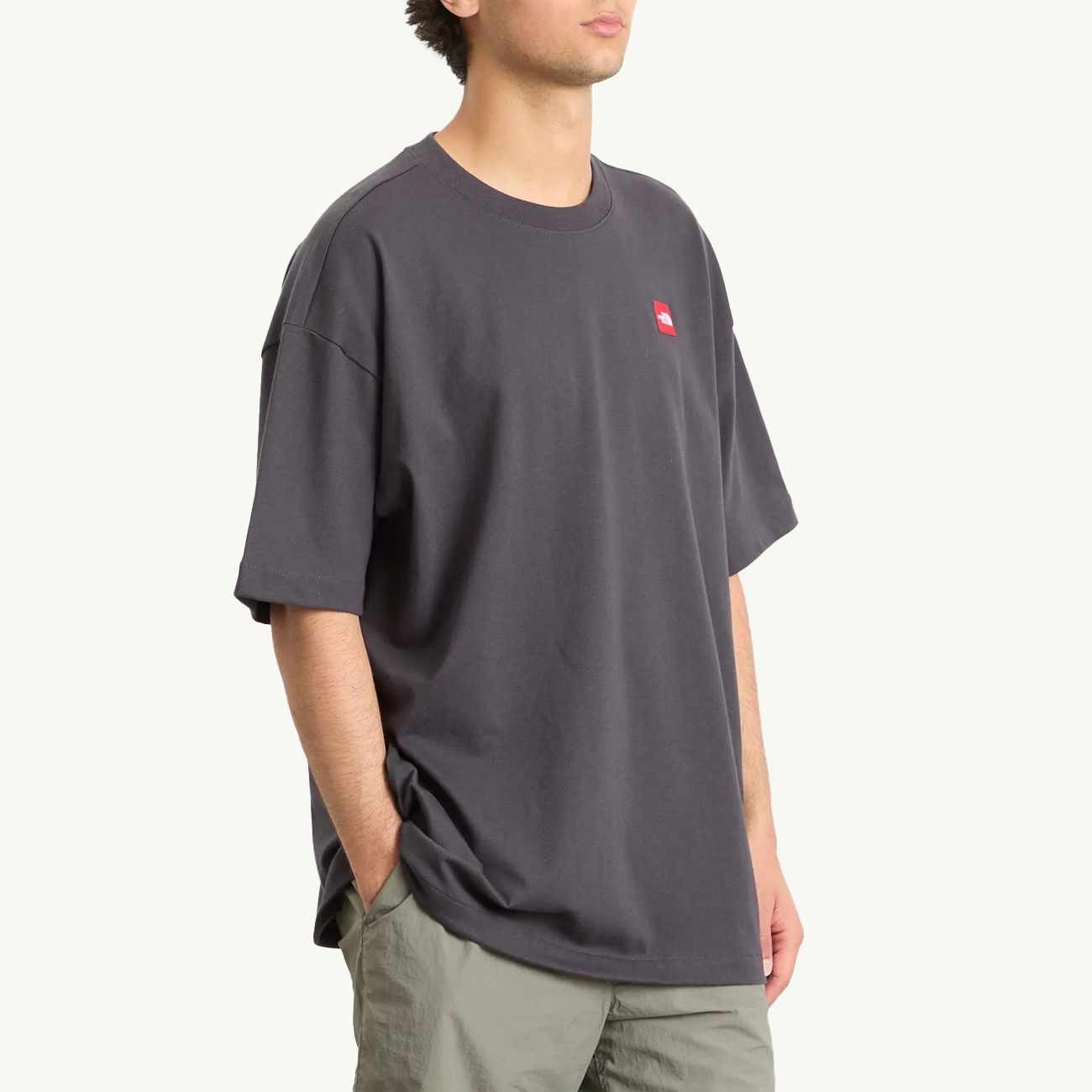 Red Box Short-Sleeve Tee - Obsidian