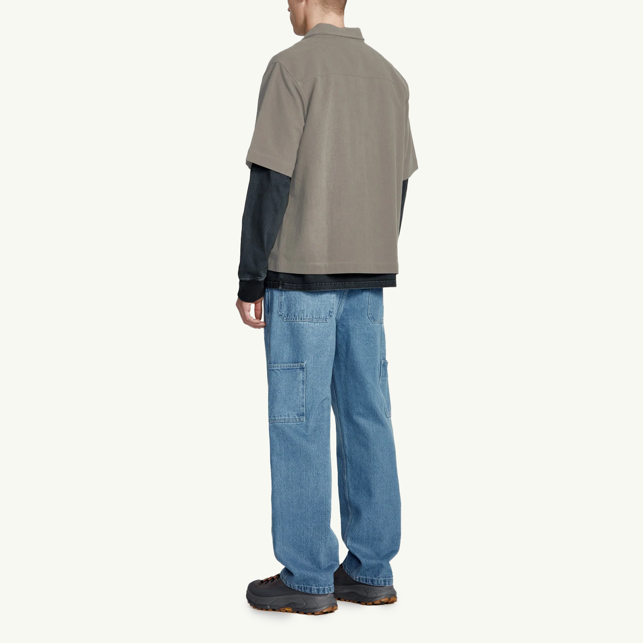 Box Fit Shirt - Smoke