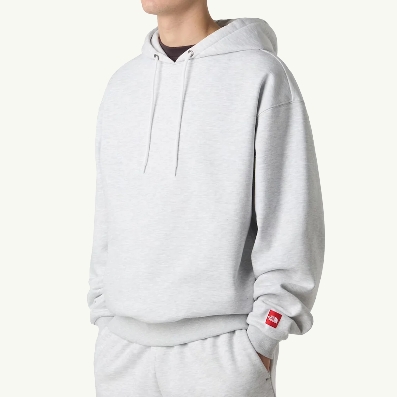 Red Box Hoodie - TNF Classic Grey Heather
