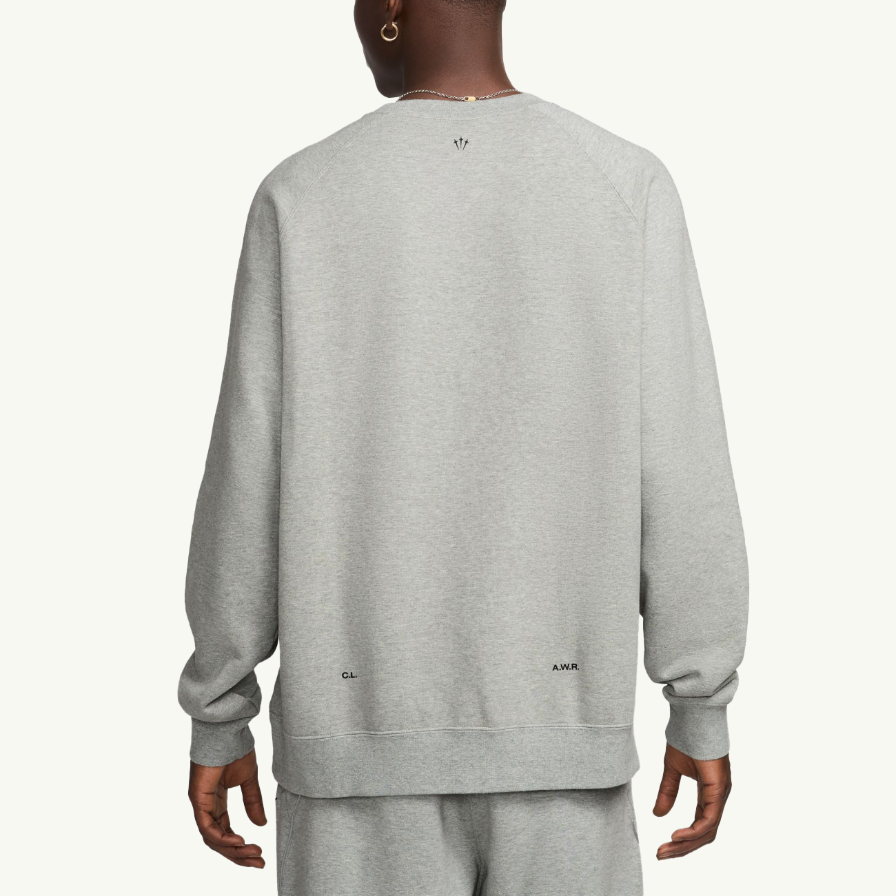 Nocta CS Crewneck Fleece Sweatshirt - Heather Grey