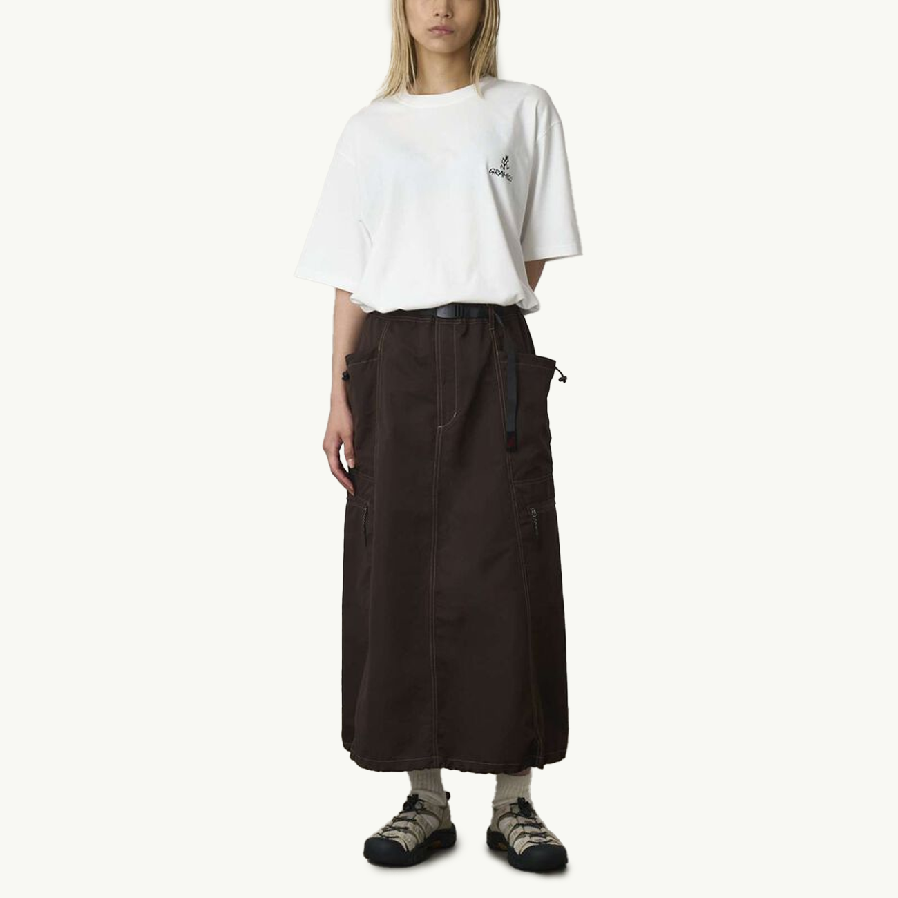 One Point Logo Tee - White