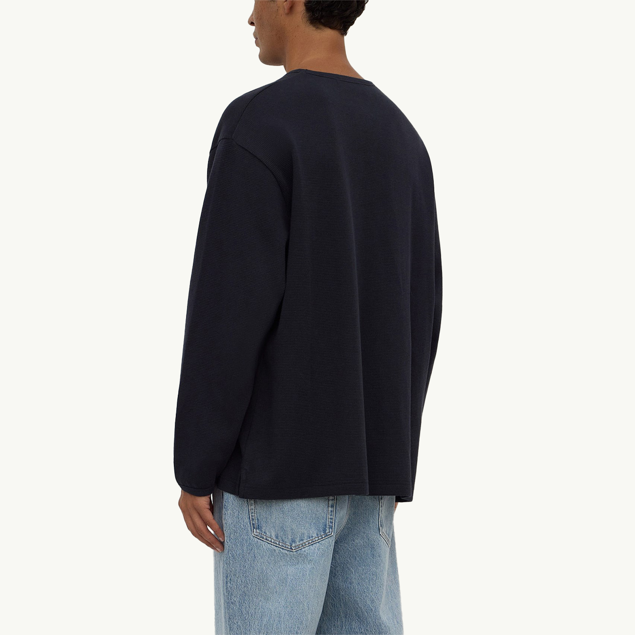 Layne Long Sleeve Tee - True Navy