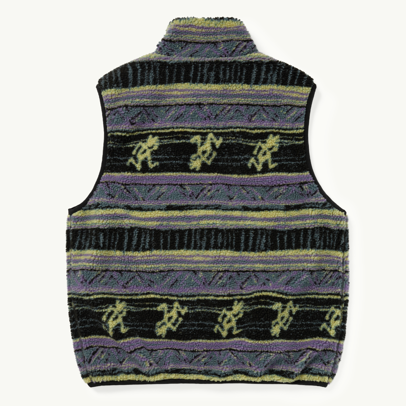 this is never that x Gramicci Reversible Fleece Vest - Multi