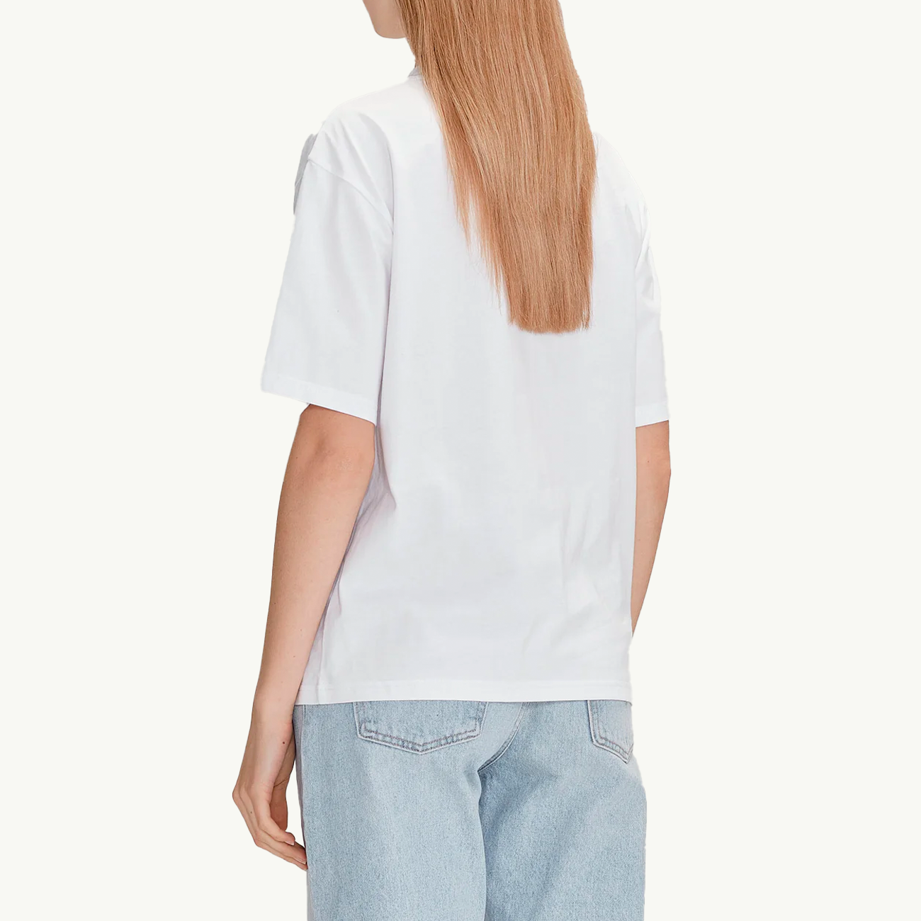 Women's Organic Cotton Relaxed Tee - White