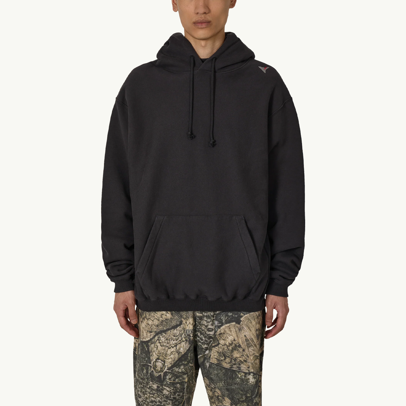 Logo Hoodie - Washed Black