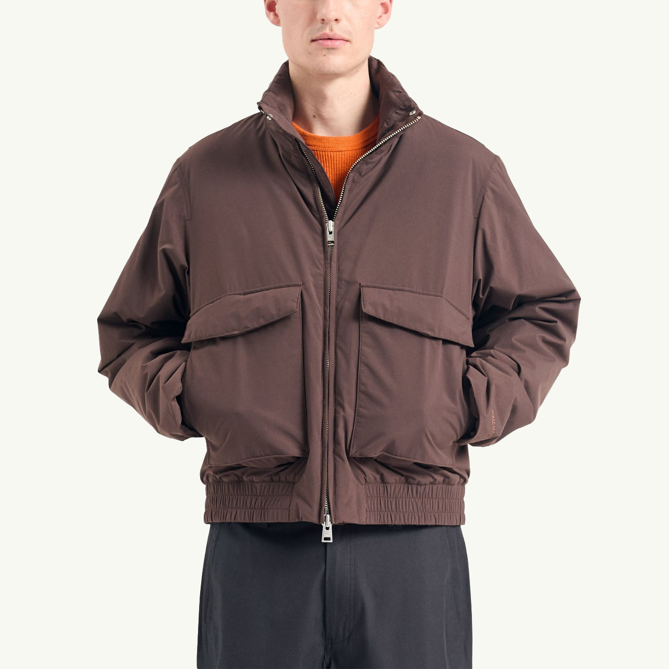 Kastrup Gore-Tex Windstopper Bomber Jacket - Seal Brown
