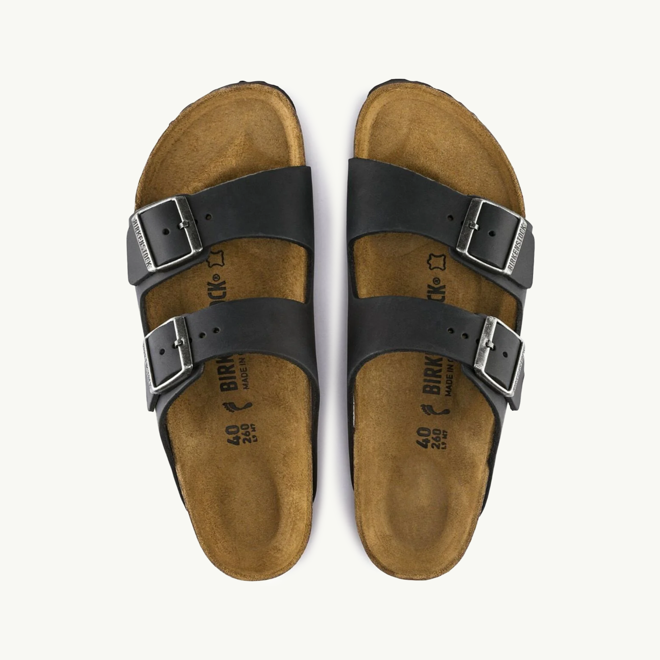 Arizona Oiled Leather Regular - Black