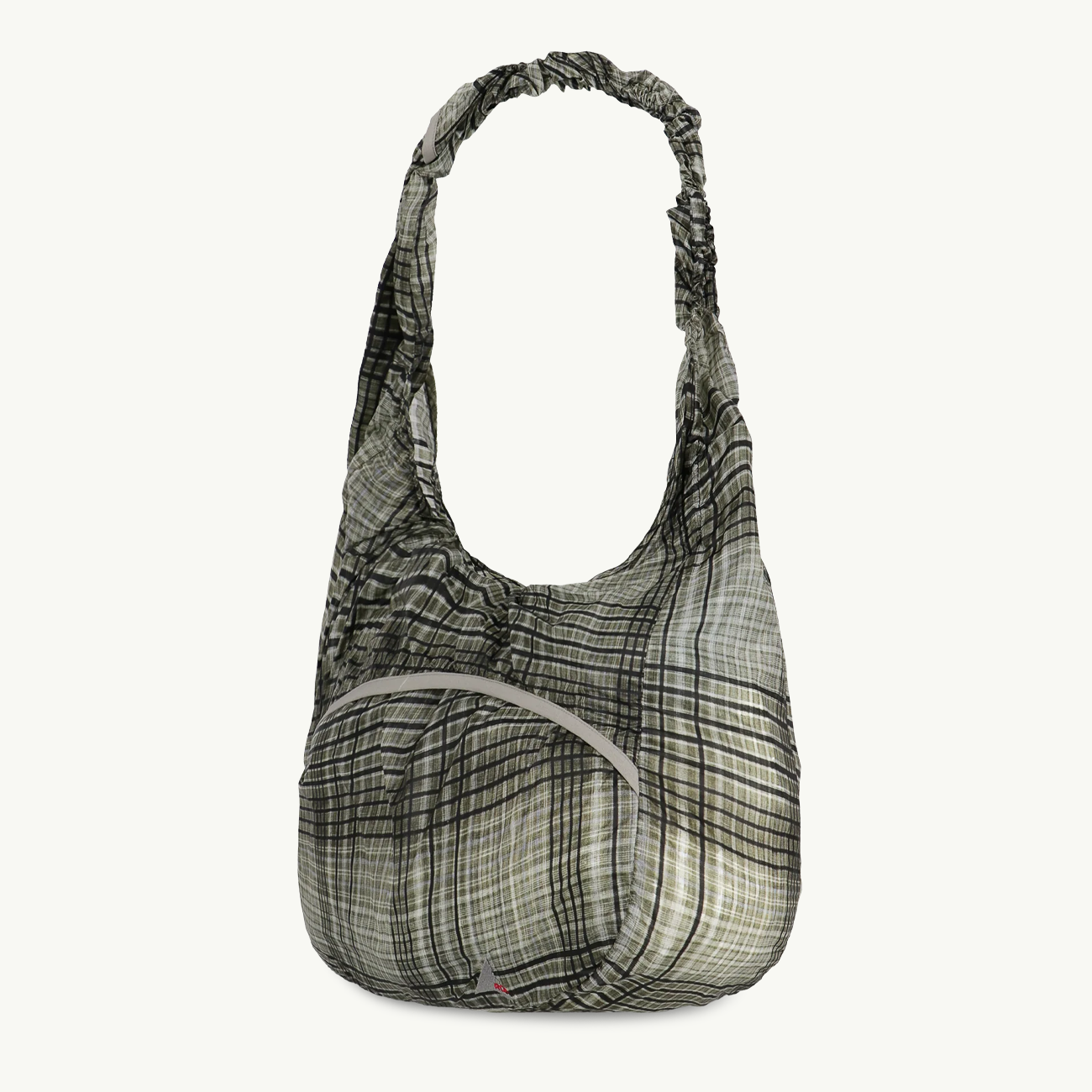 Laki Packable Knot Bag - Black/Green