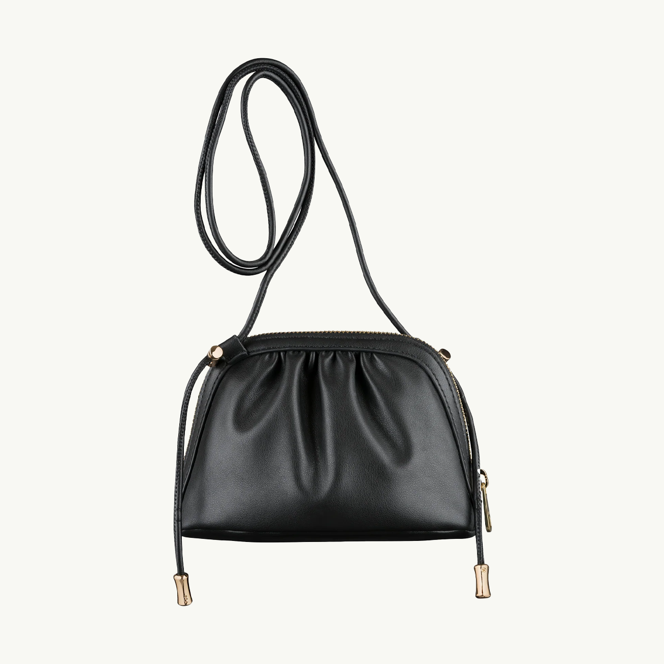 Ninon Small Drawstring Bag - Noir