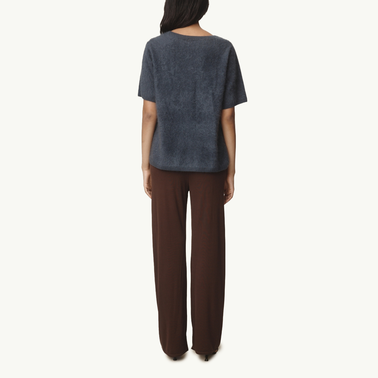 Hera Cashmere Top - Starling