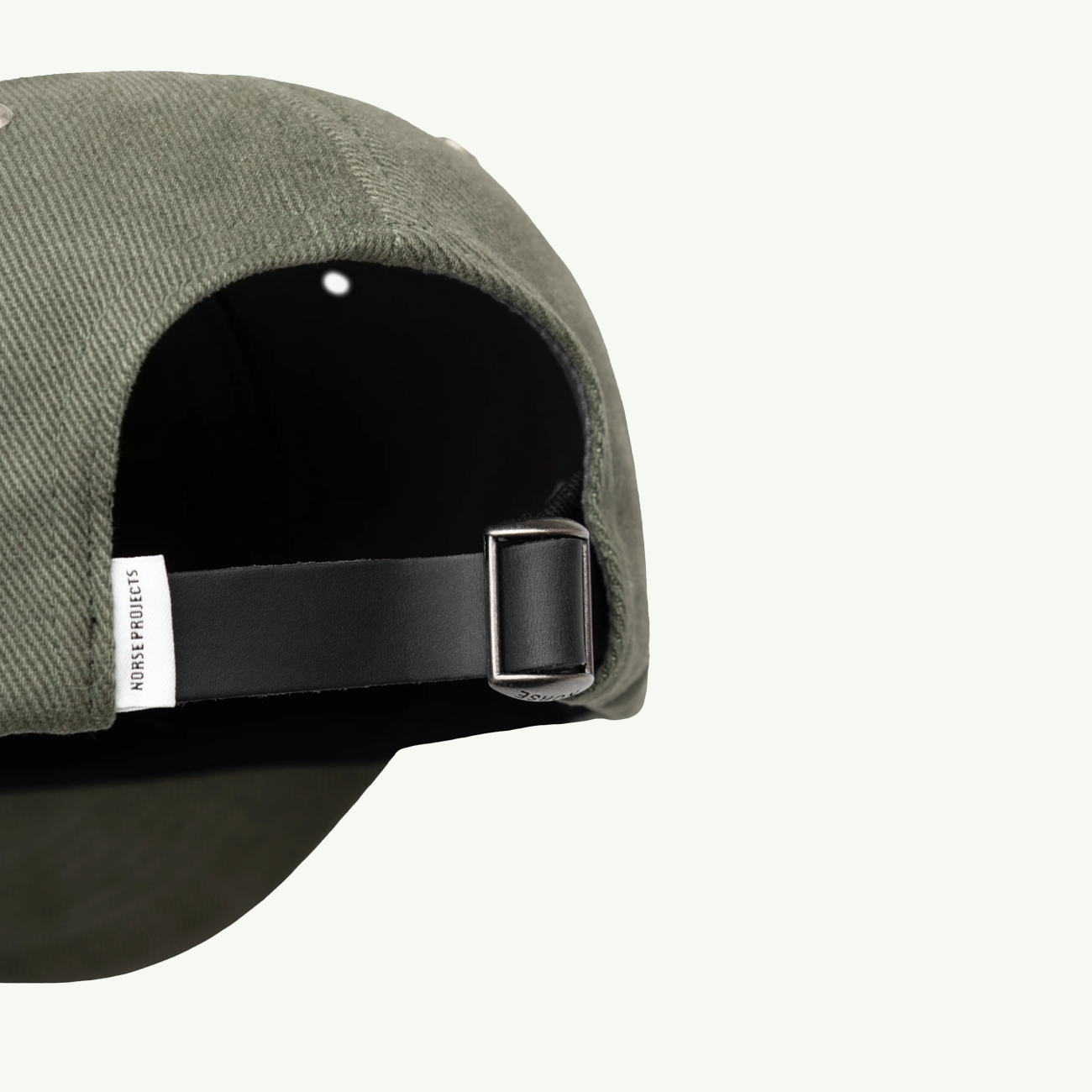 Bull Twill Denim 6-Panel Cap - Dusty Olive