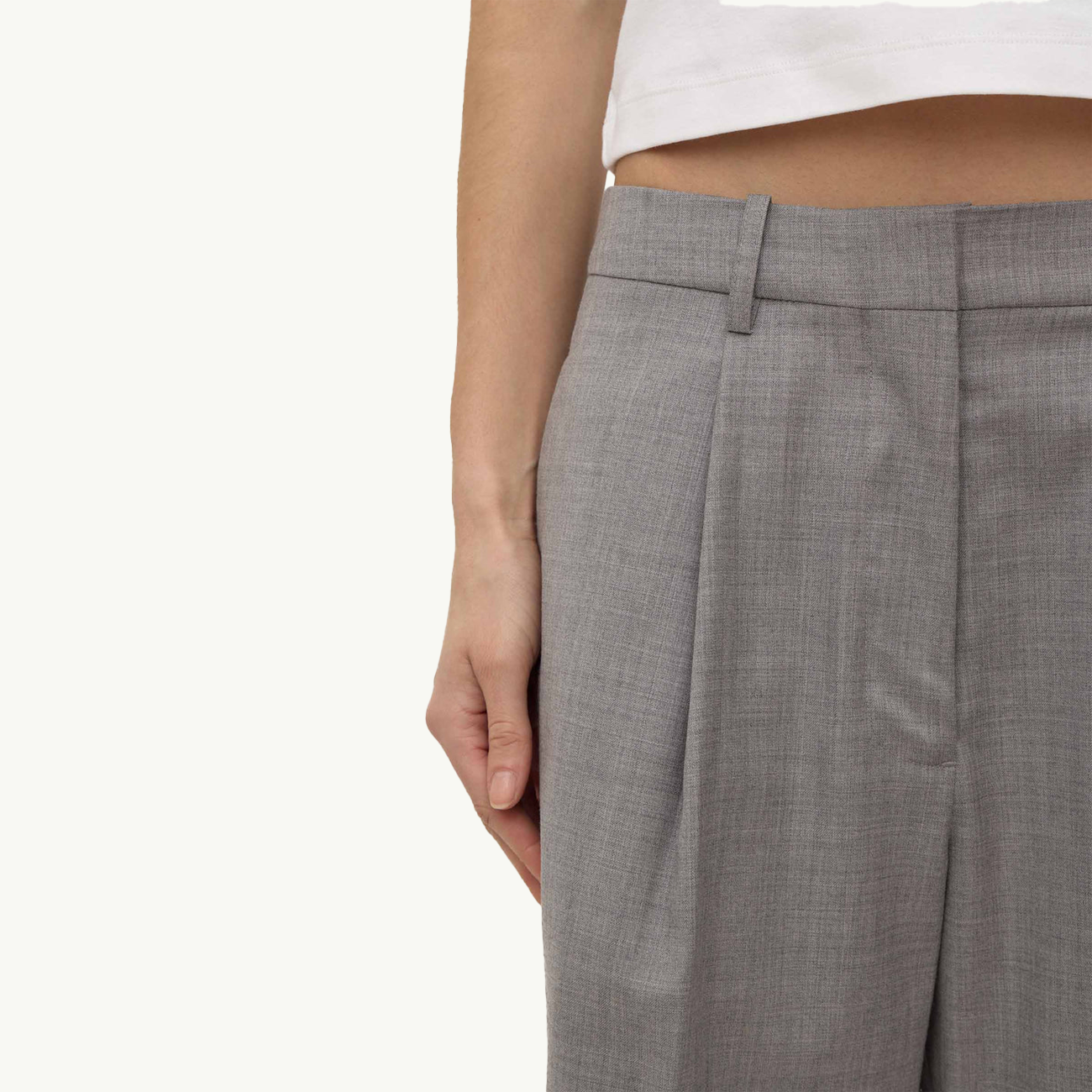 Jaina Suit Short - Grey Marle