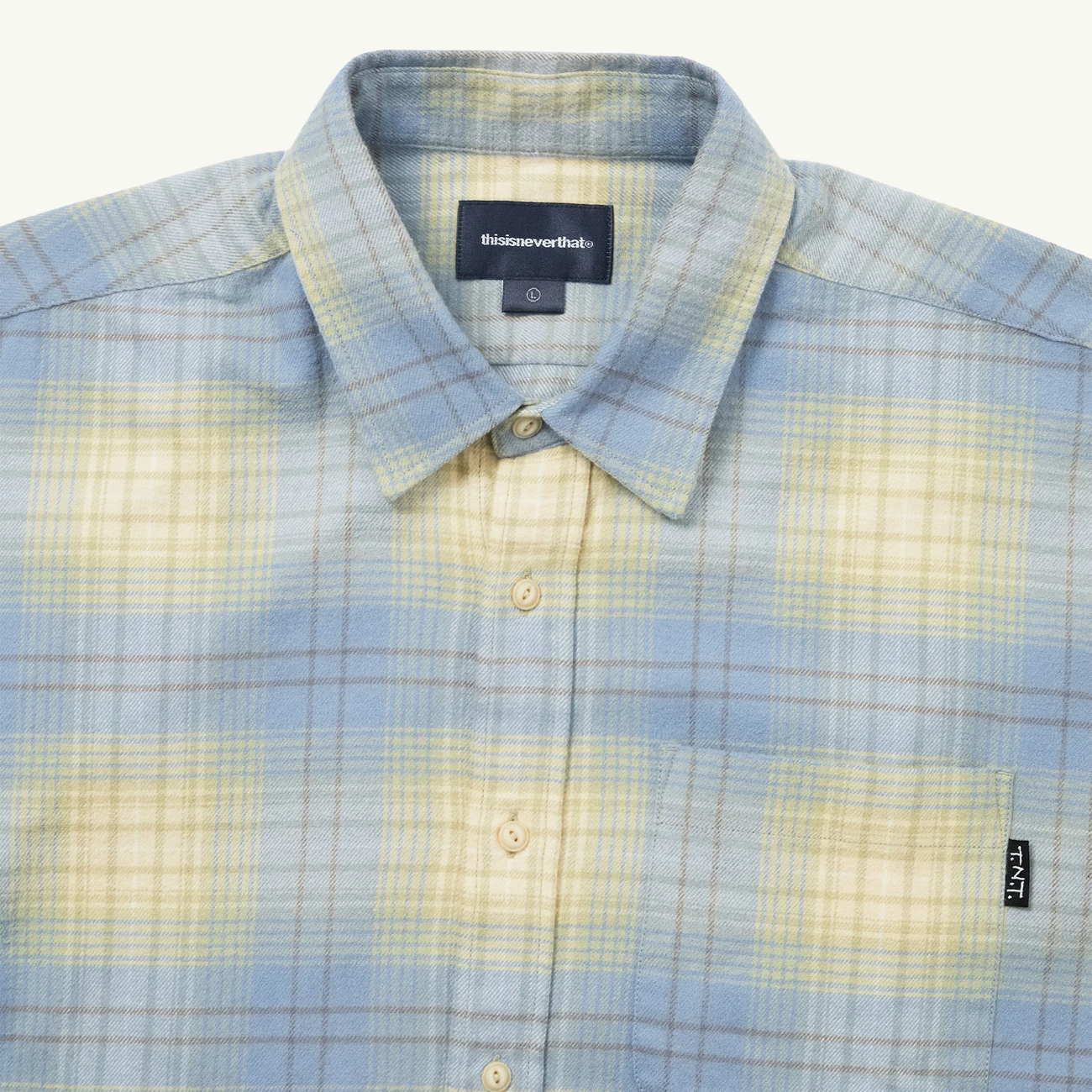 Flannel Check Shirt - Yellow