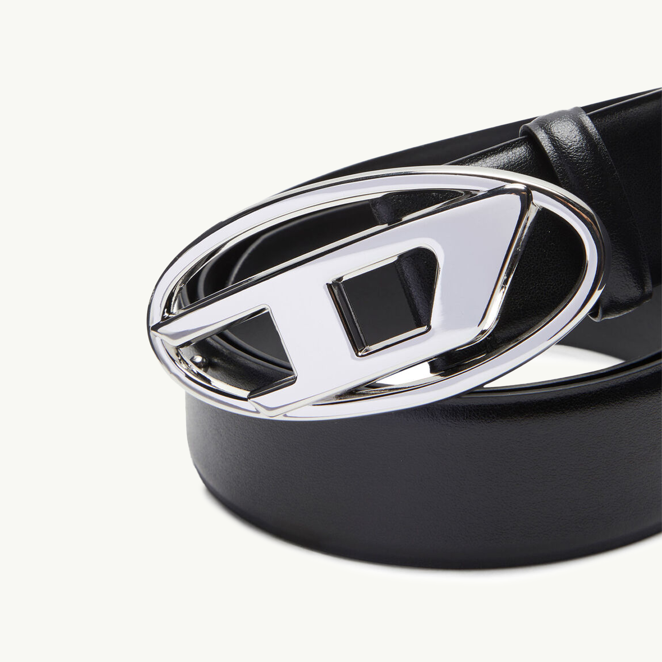 Oval D Logo B-1DR Belt - Black