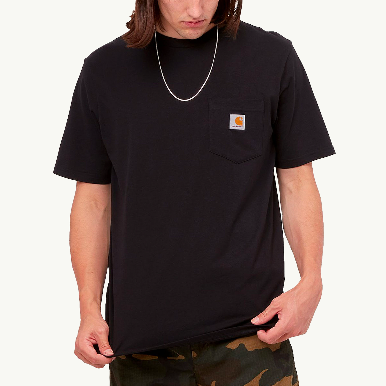 SS Pocket T-Shirt - Black