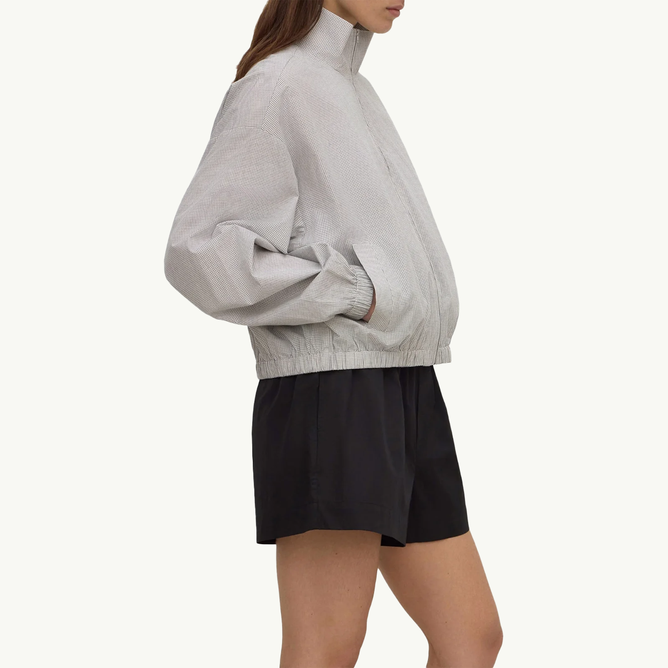Phoenix Cotton Jacket - Micro Check