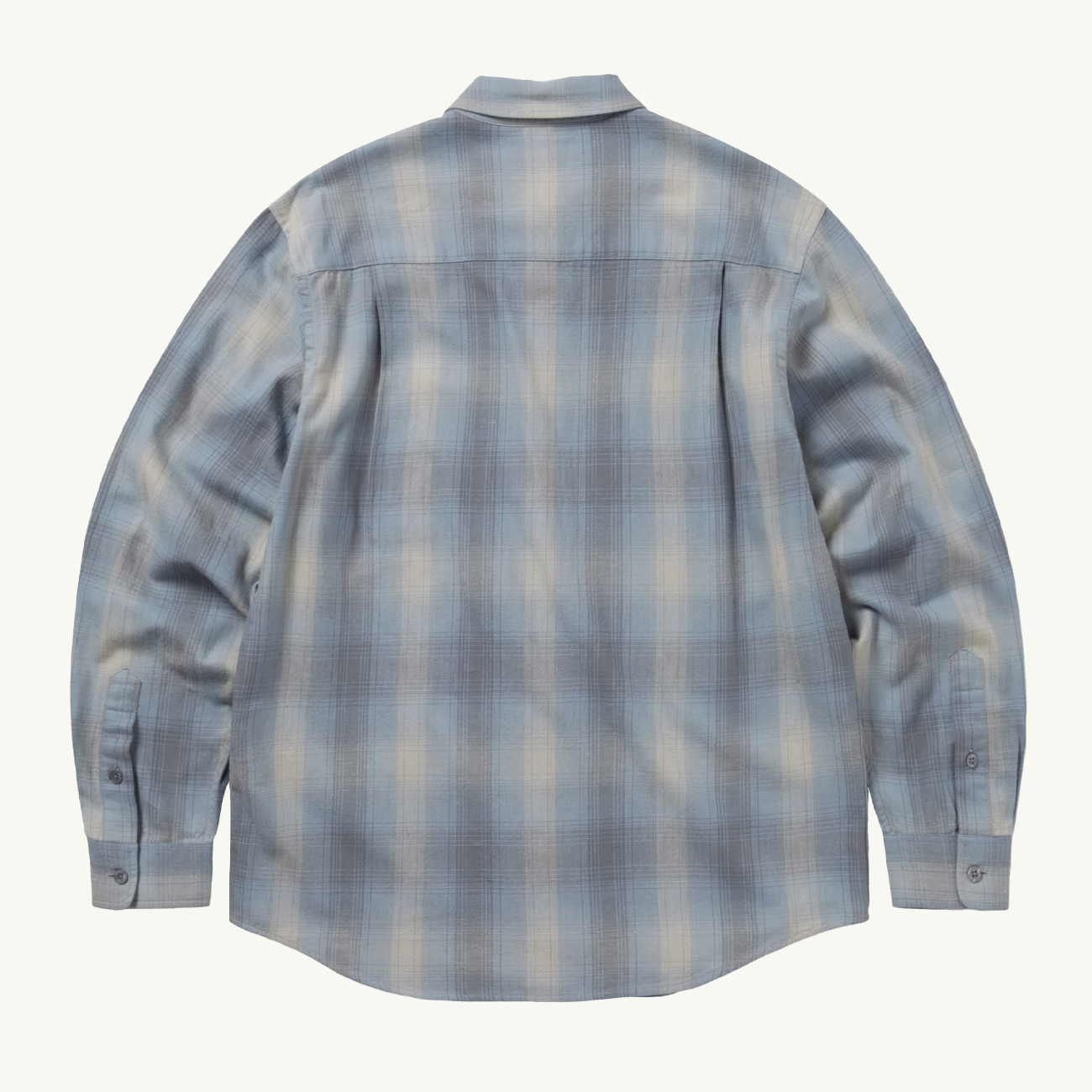 Nep Shadow Check Shirt - Blue