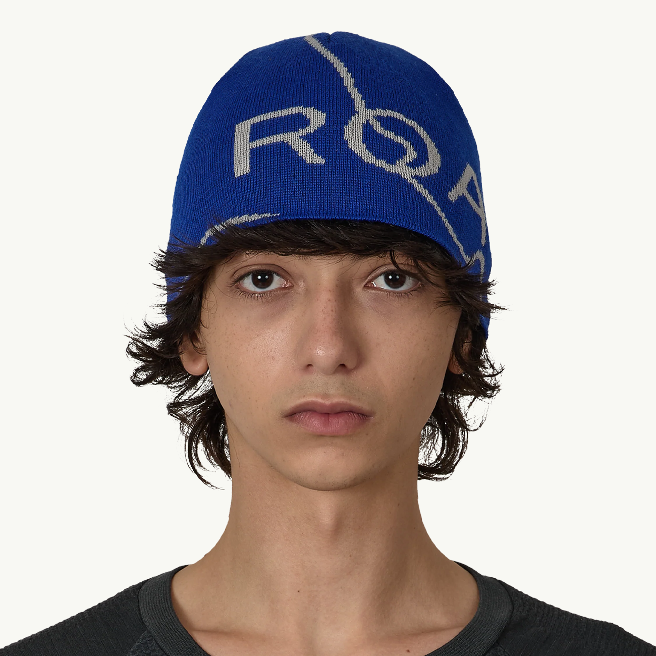 Logo Wool Beanie - Blue