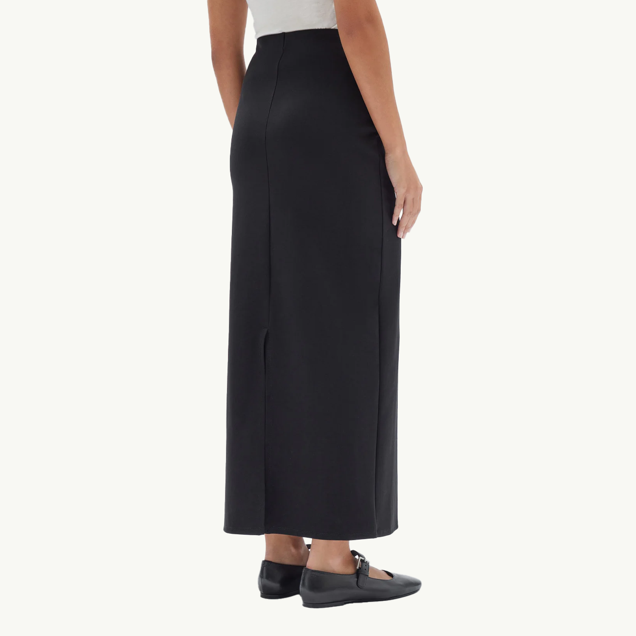 Myca Jersey Skirt - Black