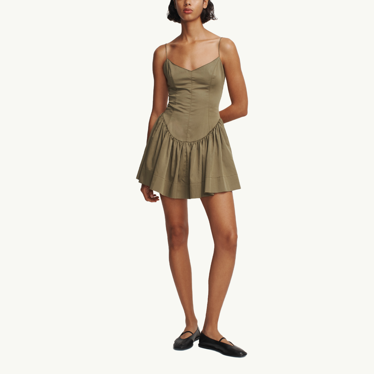 Sonja Mini Dress - Olive