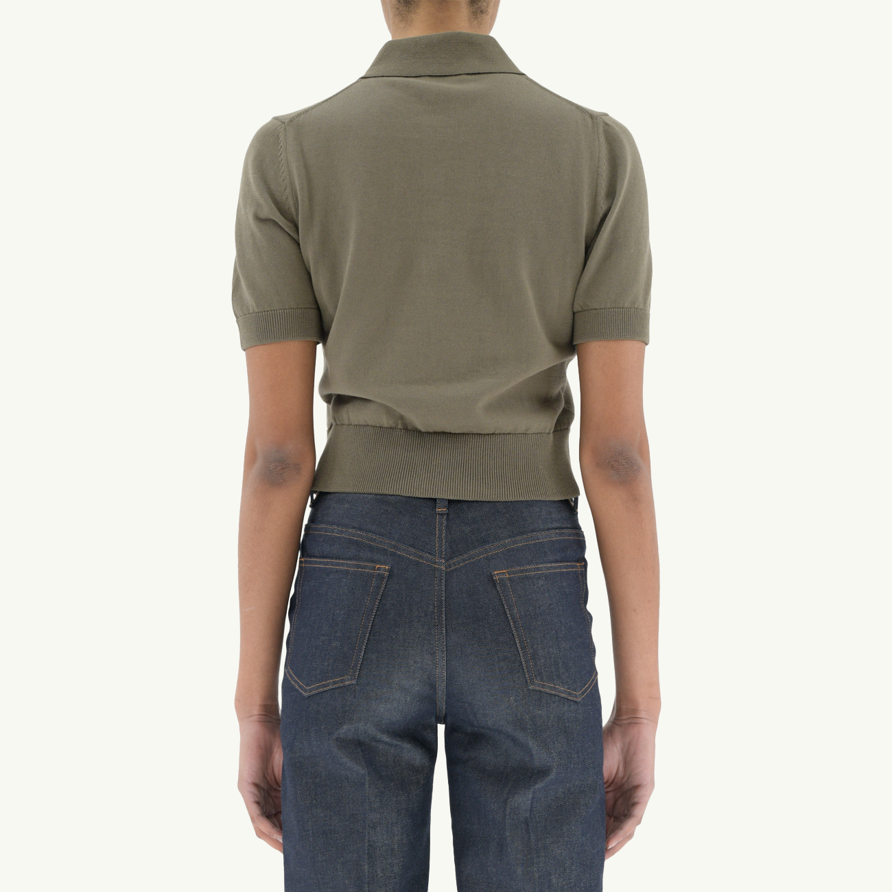 Women's Polo Top - Khaki