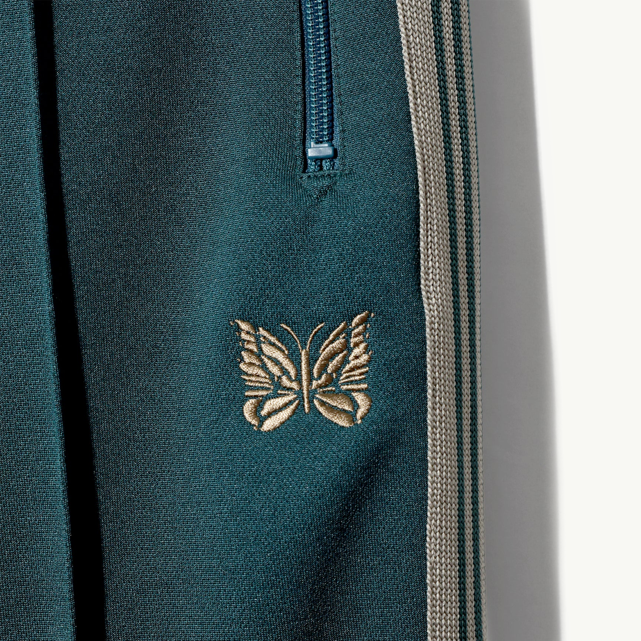 Track Pant Poly Smooth - Green