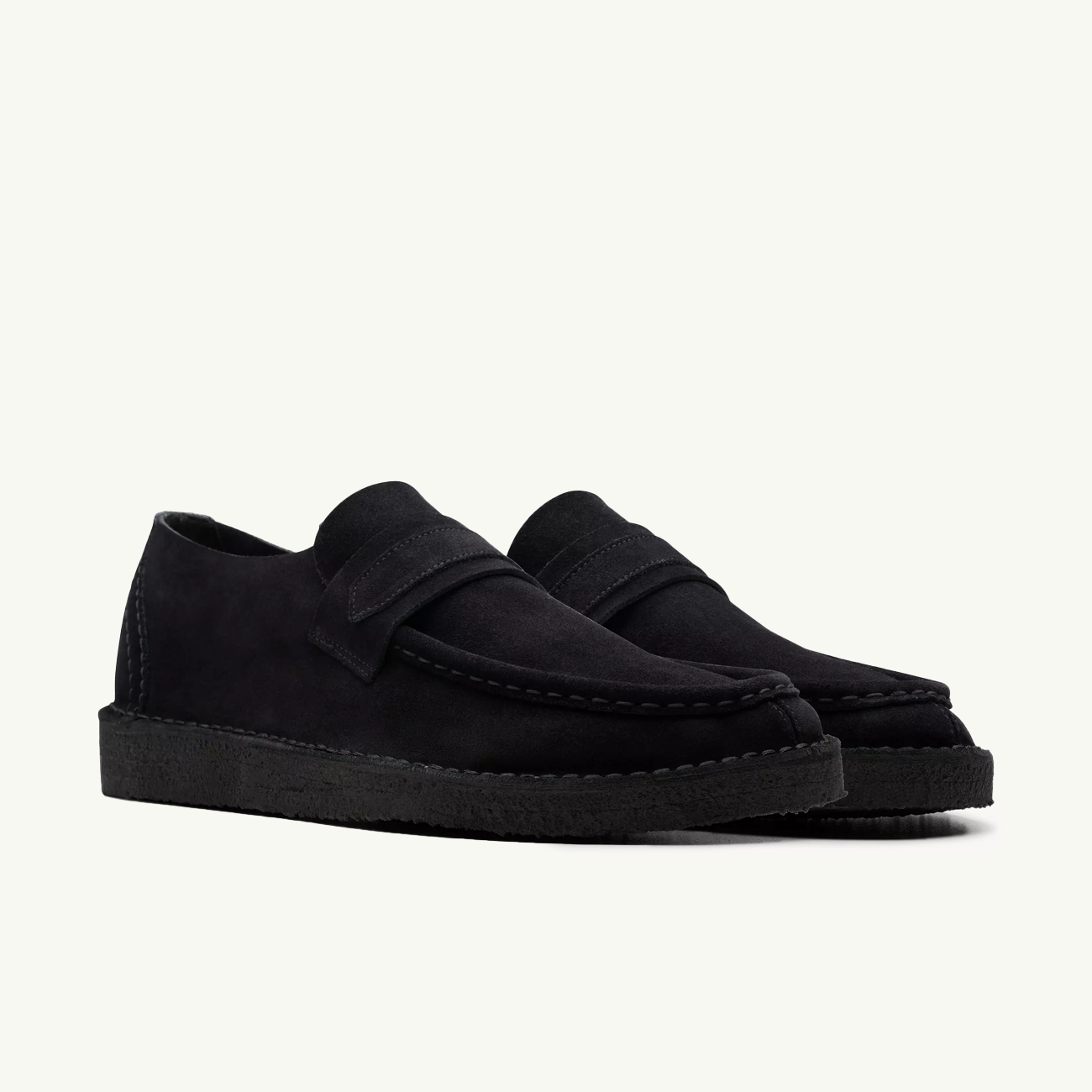 Nomad Loafer - Black Suede