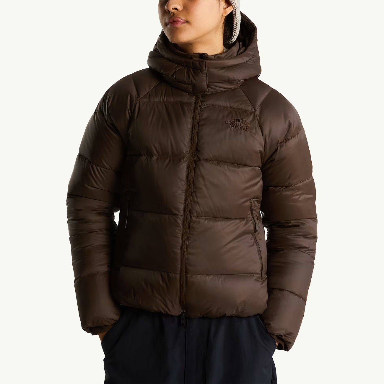 Women’s Hydrenalite City Down Hooded Jacket - Dark Chestnut