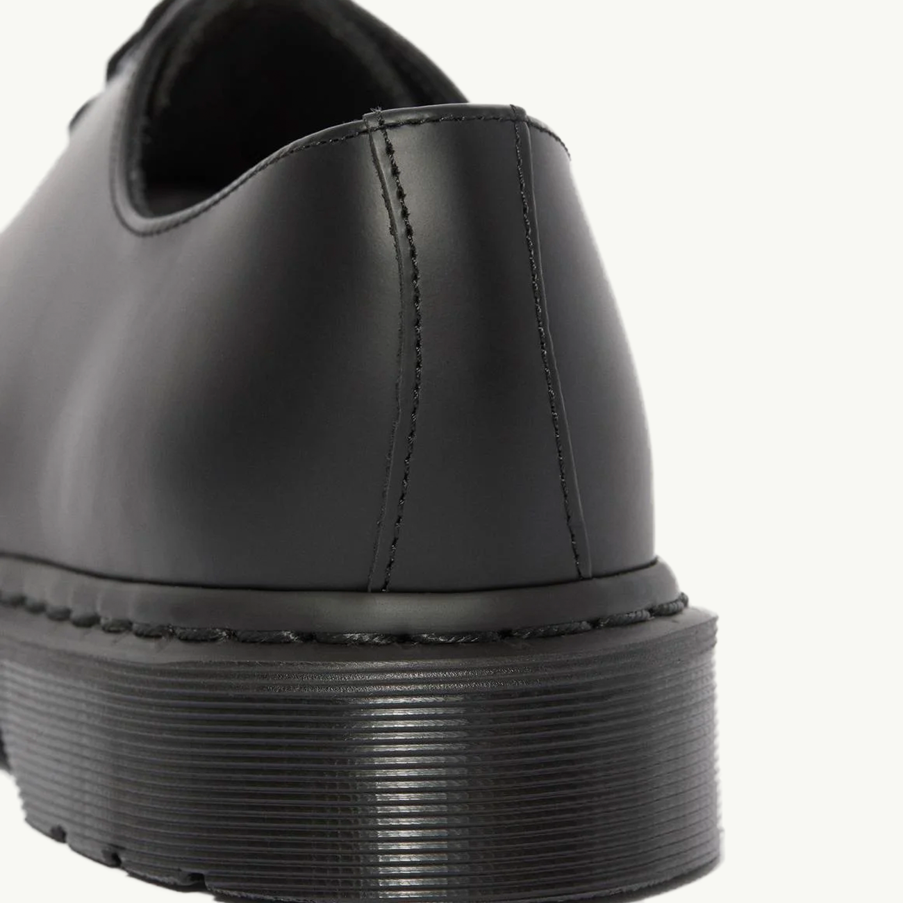 1461 Mono 3 Eye Black Smooth