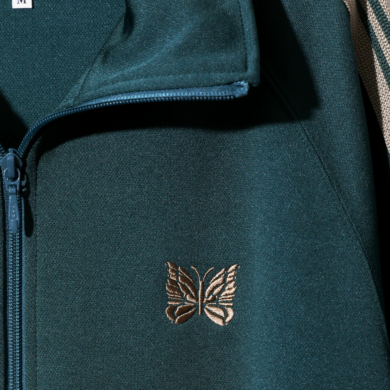 Track Jacket Poly Smooth - Green