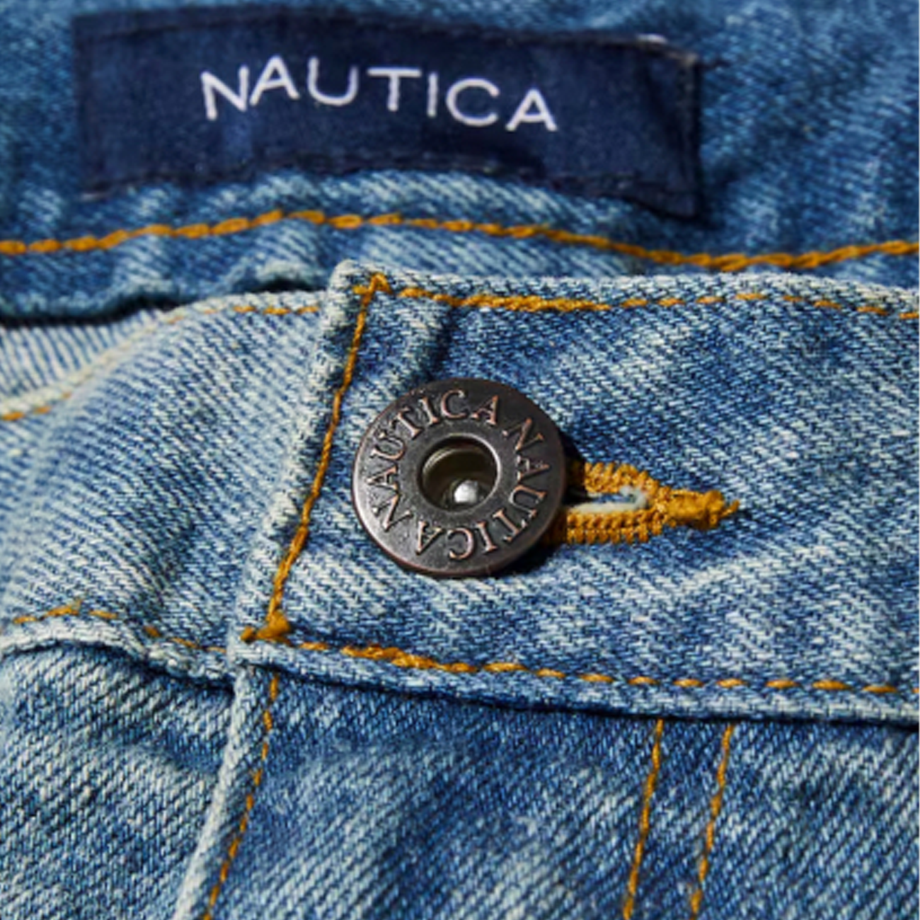 Super Wide Curve Double Knee Painter Denim Pants - Blue