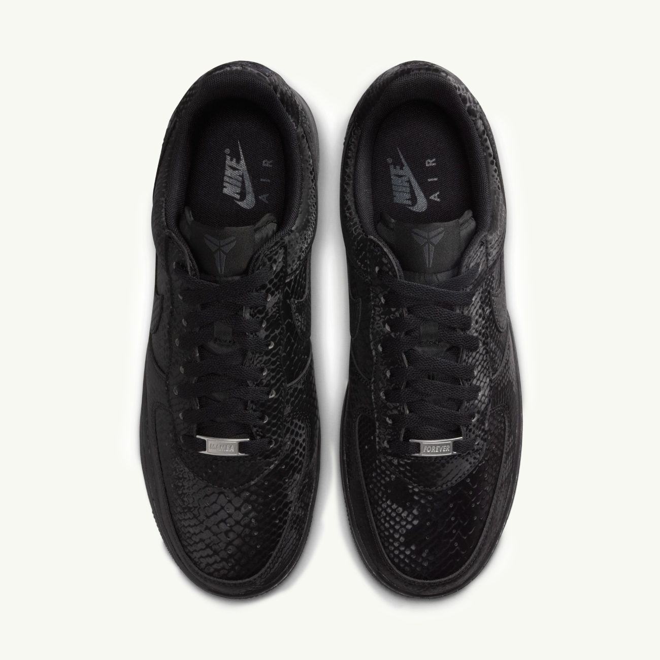 Kobe Bryant Air Force 1 Low - Forever Black