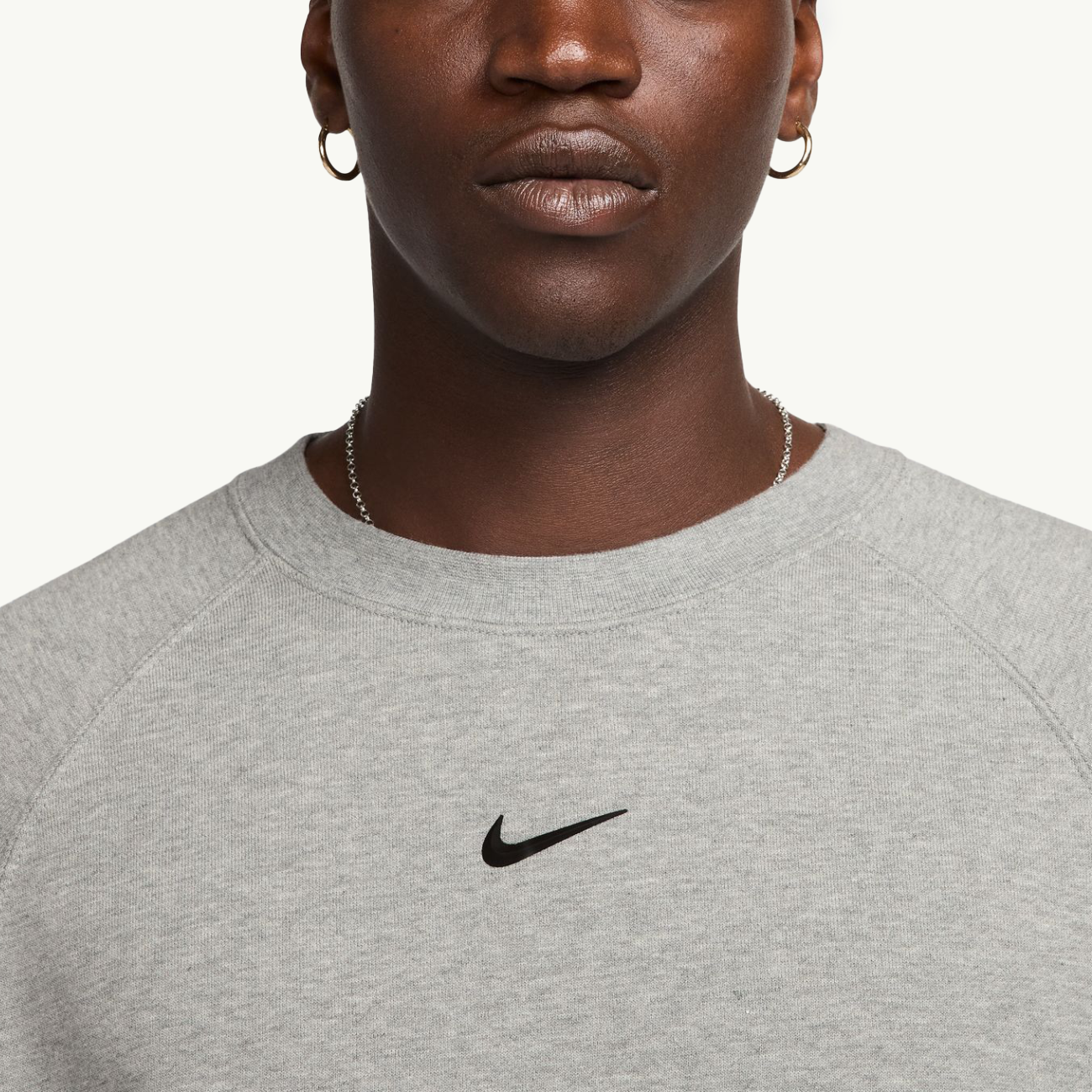 Nocta CS Crewneck Fleece Sweatshirt - Heather Grey