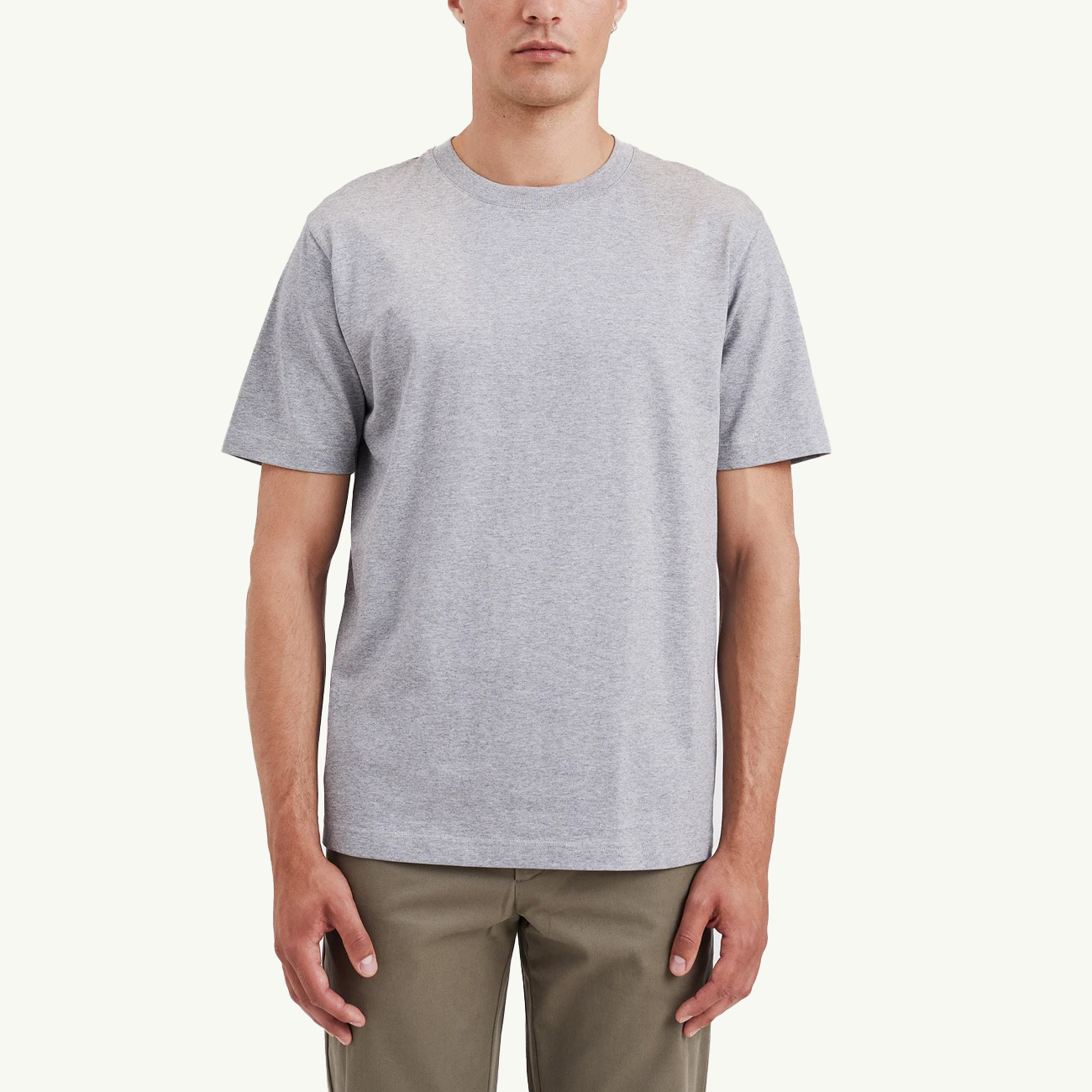 Norse Standard T-shirt - Grey Melange