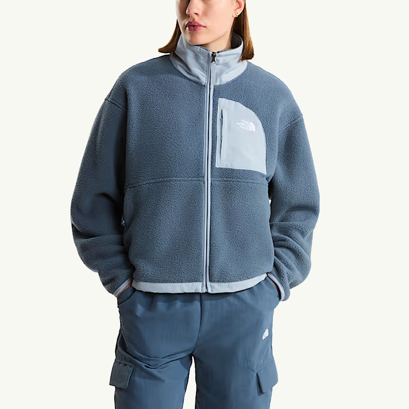 Women's Yumiori Off Peak Full Zip Jacket - Granite Grey/Frost Grey