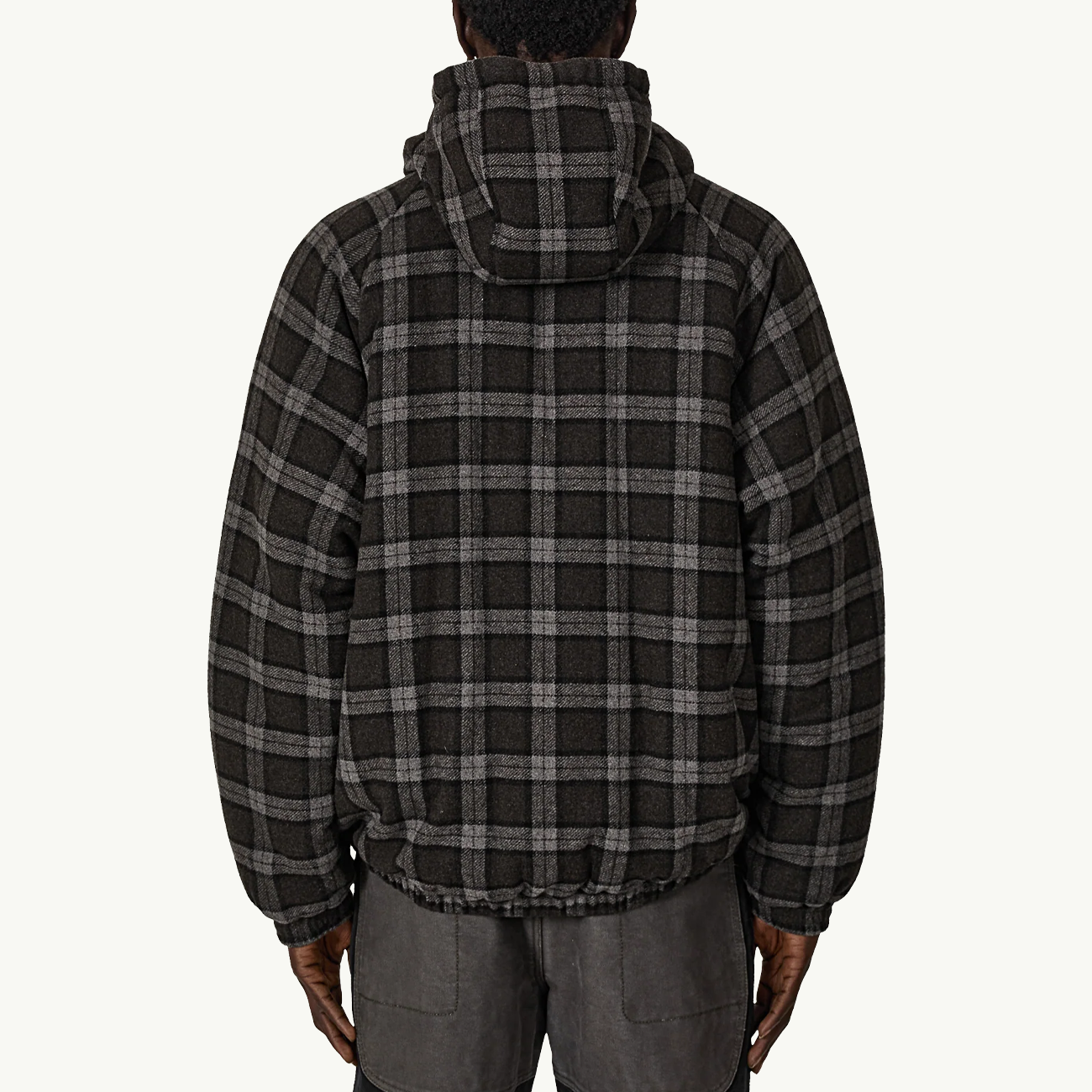Logger Wool Primaloft Checked Jacket - Anthracite