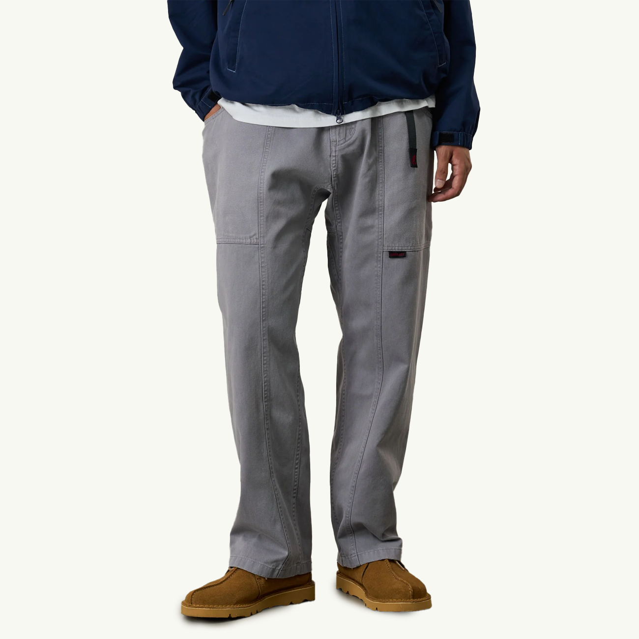 Natural Dyed Gadget Pant - Grey