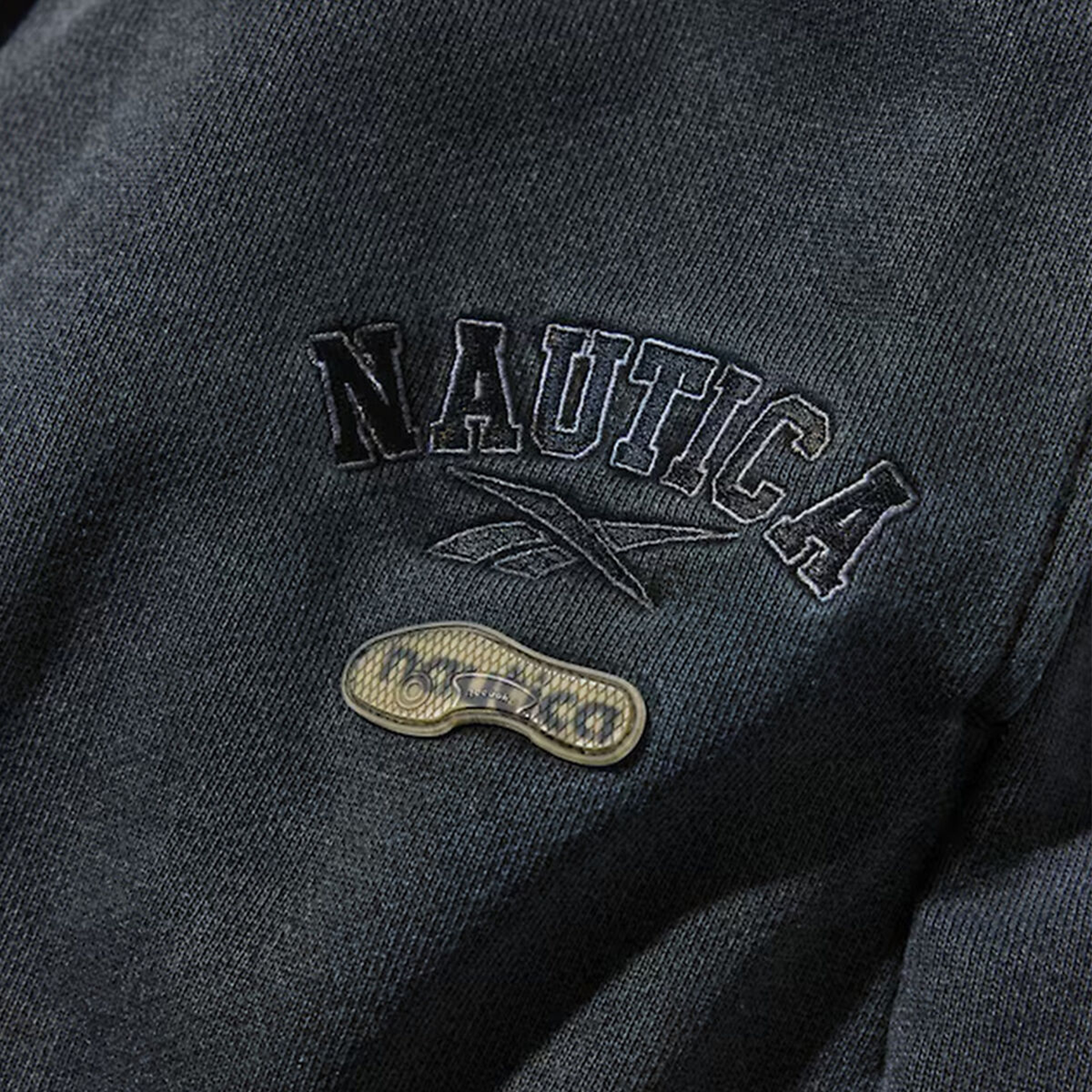 Nautica Japan x Reebok Heavyweight Pigment Dyed Track Pants - Black
