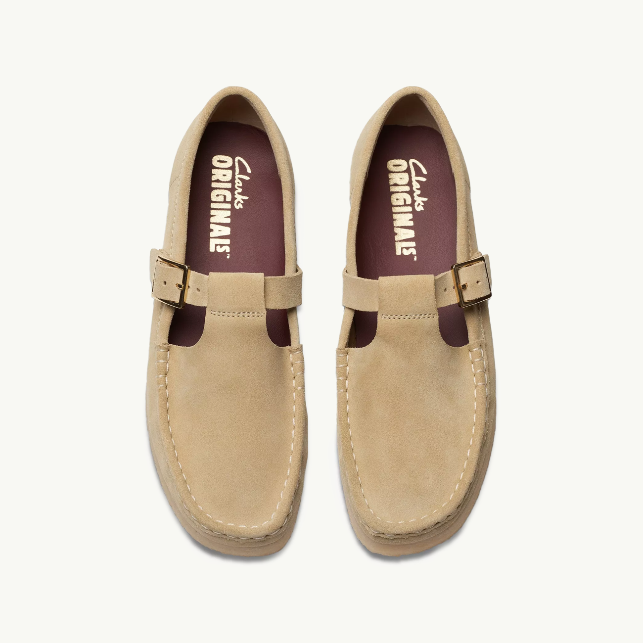 Women's Wallabee T-Bar - Maple Suede