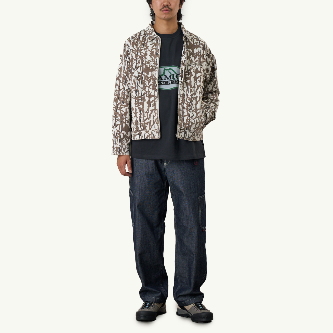 Taos Canvas Jacket - Grey Reed