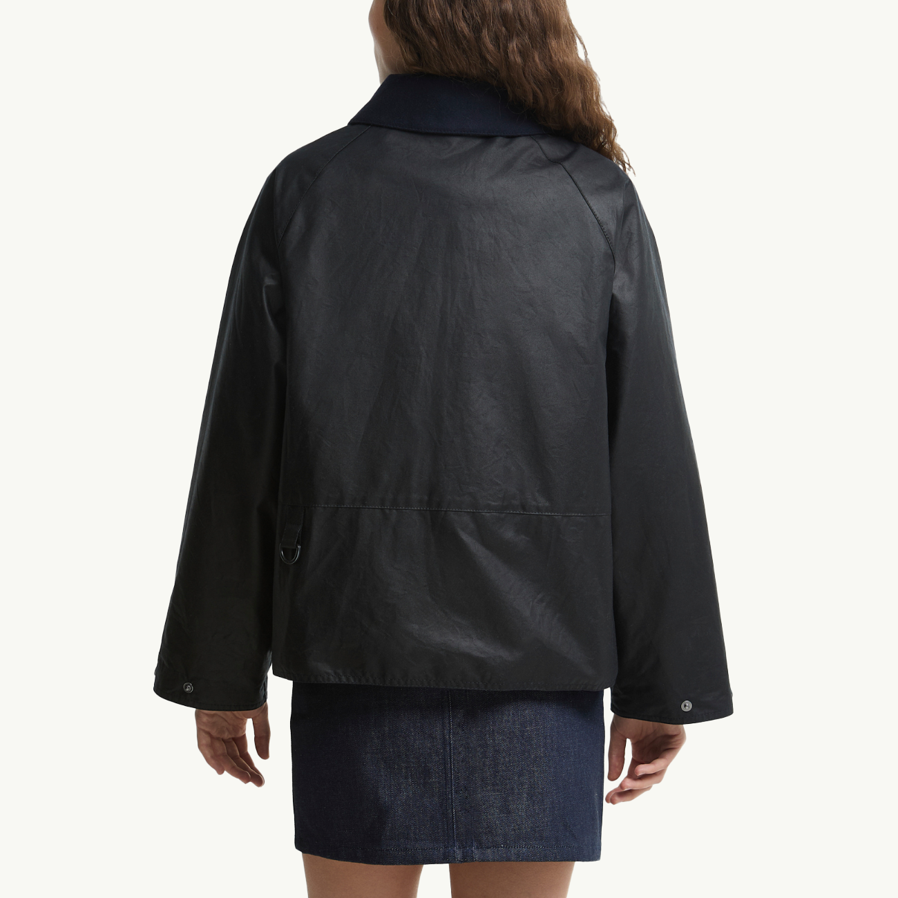 Barbour x A.P.C. Spey Wax Jacket - Dark Navy