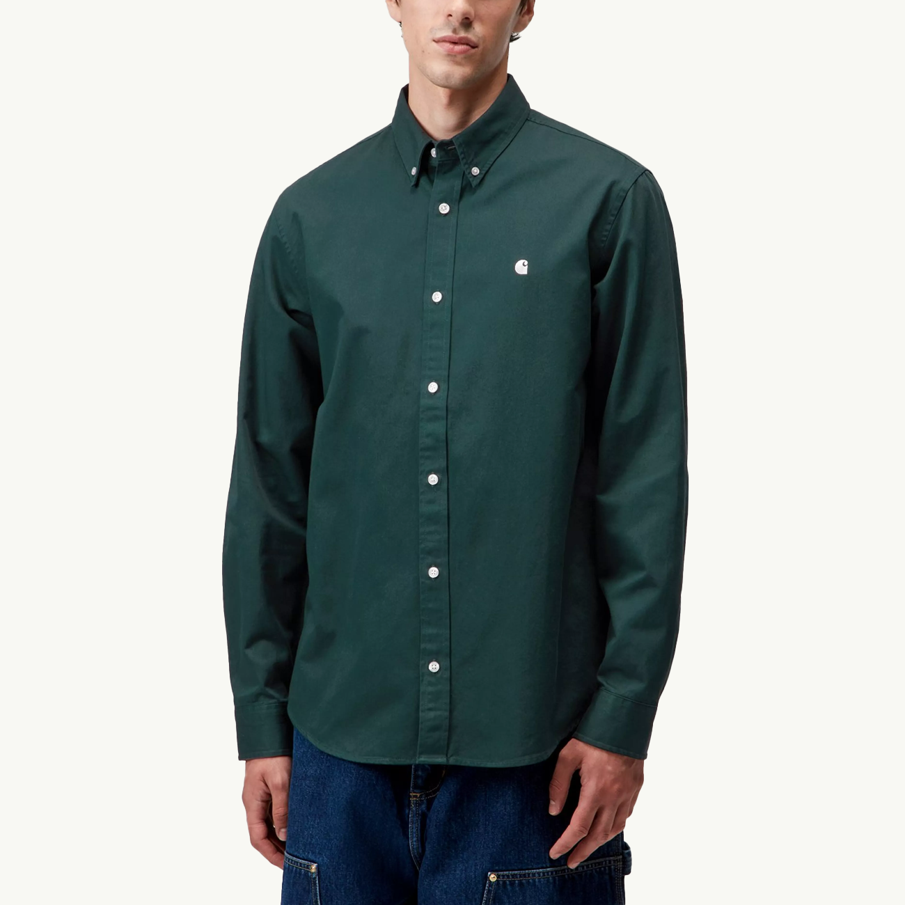 LS Madison Shirt - Dark Fir/Wax