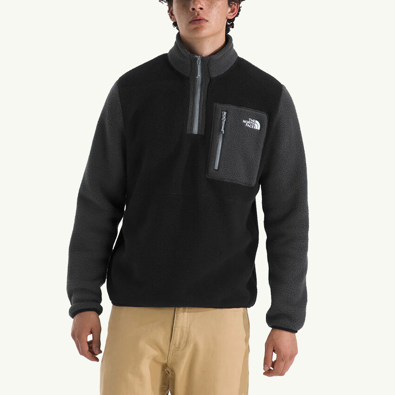 Yumiori 1/4 Zip - TNF Black/Asphalt