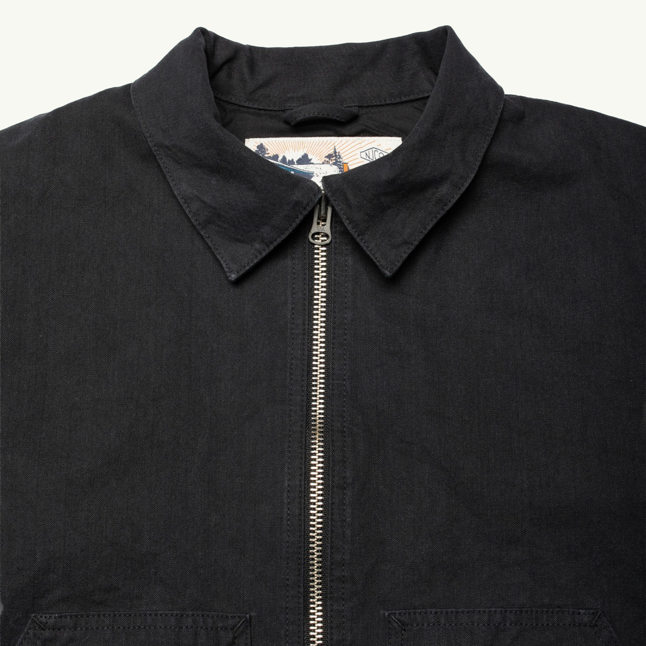 Lana Duck Canvas Jacket - Black