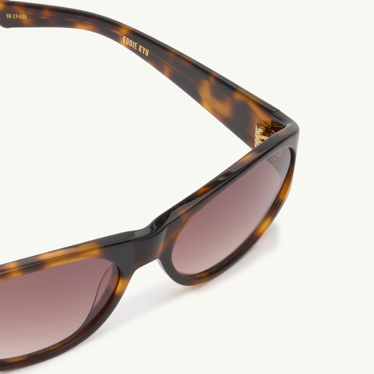 Eddie KYU - Dark Tortoise/Brown Gradient Lens